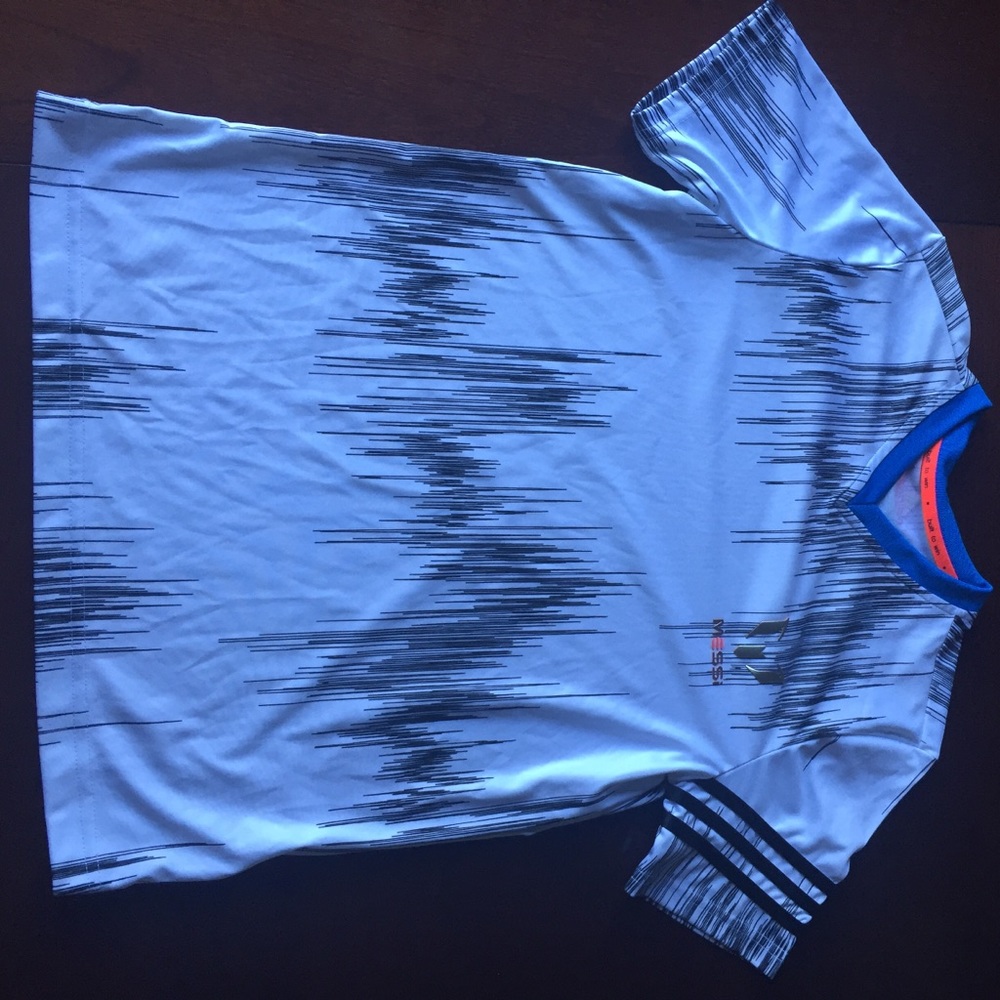 Adidas Kids Large Soccer Jersey Messi